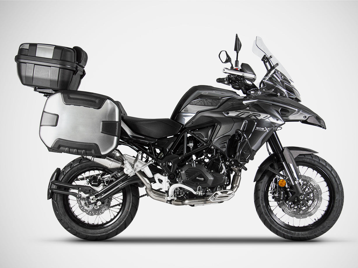 ZARD Benelli TRK 502X (21/22) Slip-on Exhaust (EU Homologated) – Accessories in the 2WheelsHero Motorcycle Aftermarket Accessories and Parts Online Shop