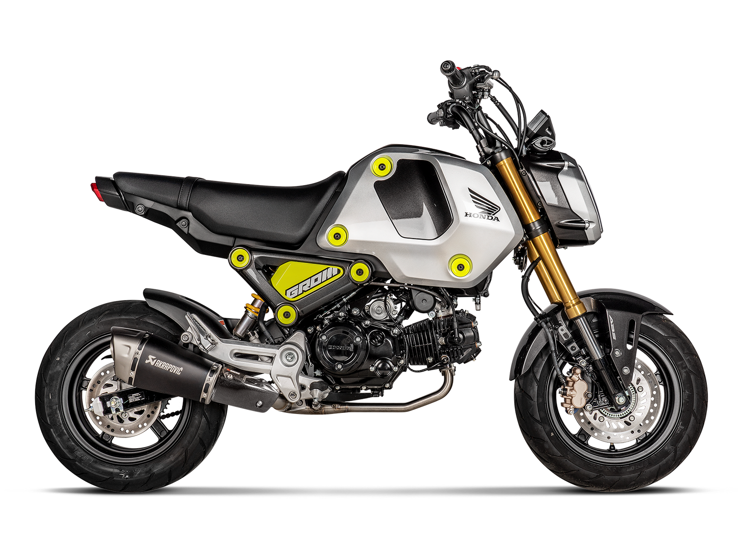 AKRAPOVIC P-HSH125SO1 Honda MSX125 / Grom (2025+) Heat Shield (carbon) – Accessories in the 2WheelsHero Motorcycle Aftermarket Accessories and Parts Online Shop