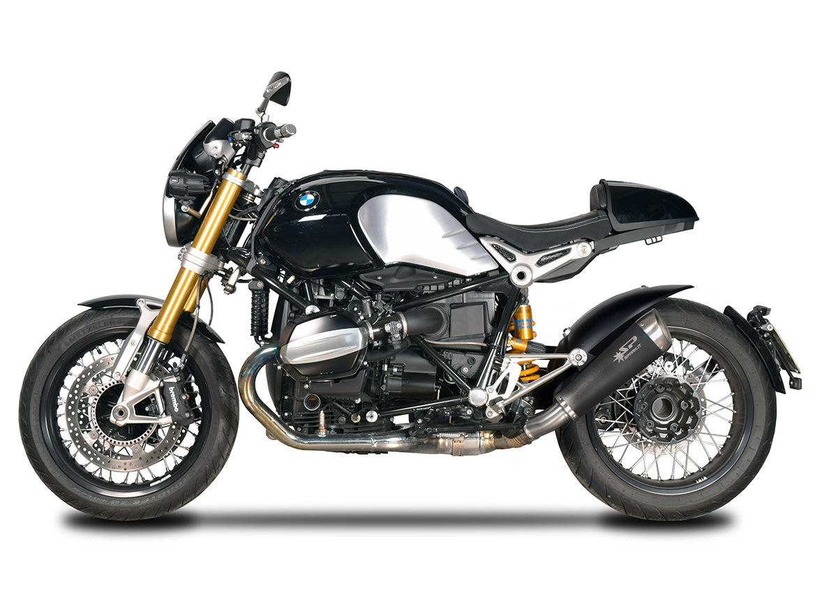 SPARK GBM0802 BMW R nineT (13/16) Slip-on Exhaust "Evo 5" (approved; dark)