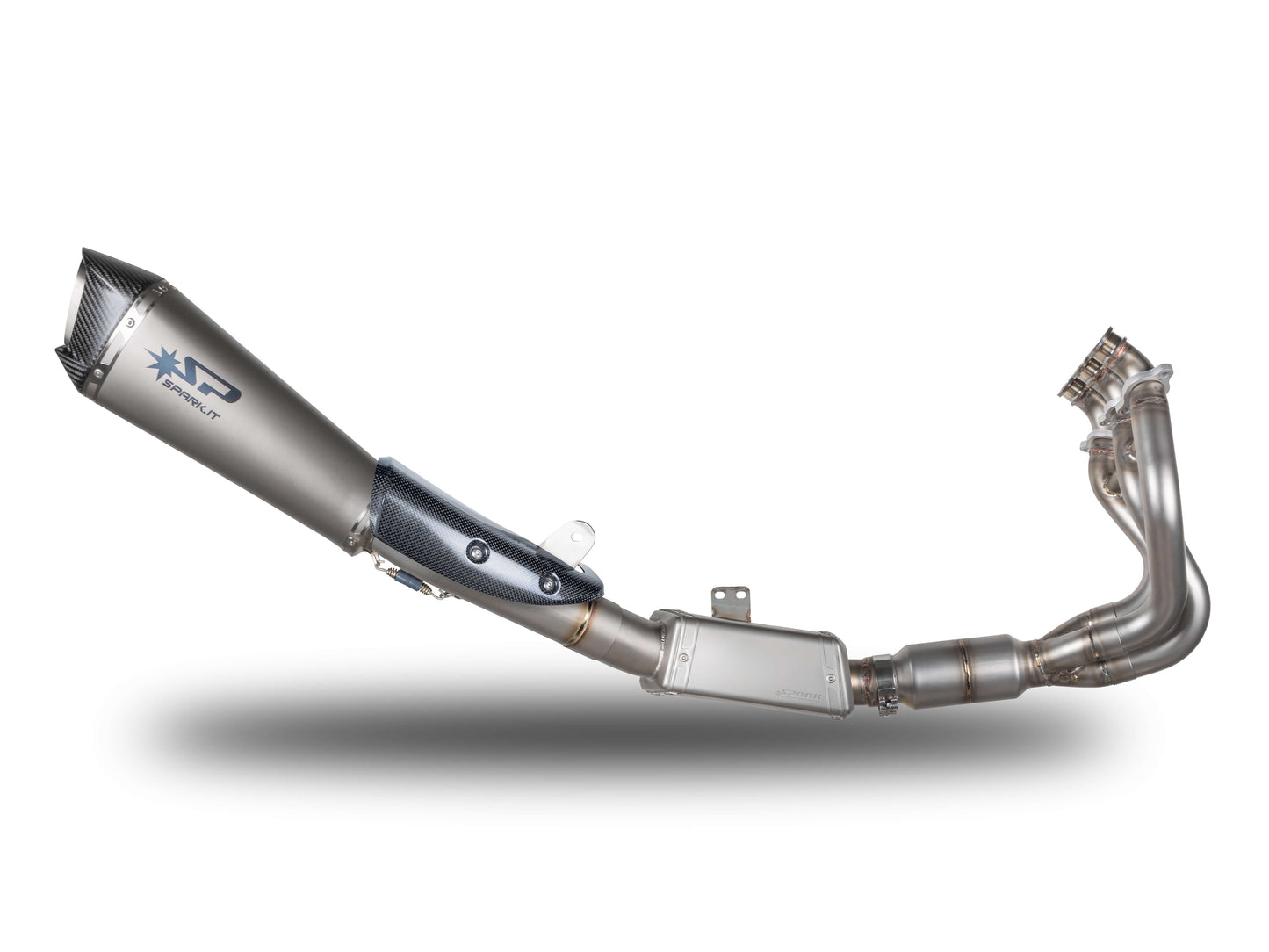 SPARK GTR8826 Triumph Street Triple 765 R / RS / Moto2 Edition (2023+) Titanium Full Exhaust System "Konix EVO" (EU Homologated)