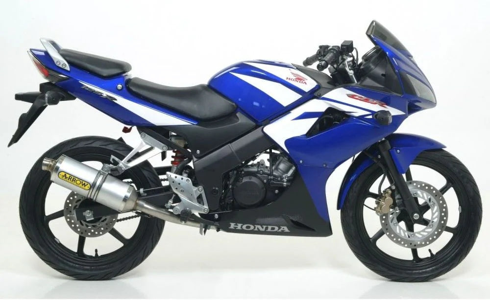 ARROW 51002MI+51501AO Honda CB125R (2004+) Aluminum Full Exhaust System "Competition Evo Thunder" (racing) – Accessories in the 2WheelsHero Motorcycle Aftermarket Accessories and Parts Online Shop