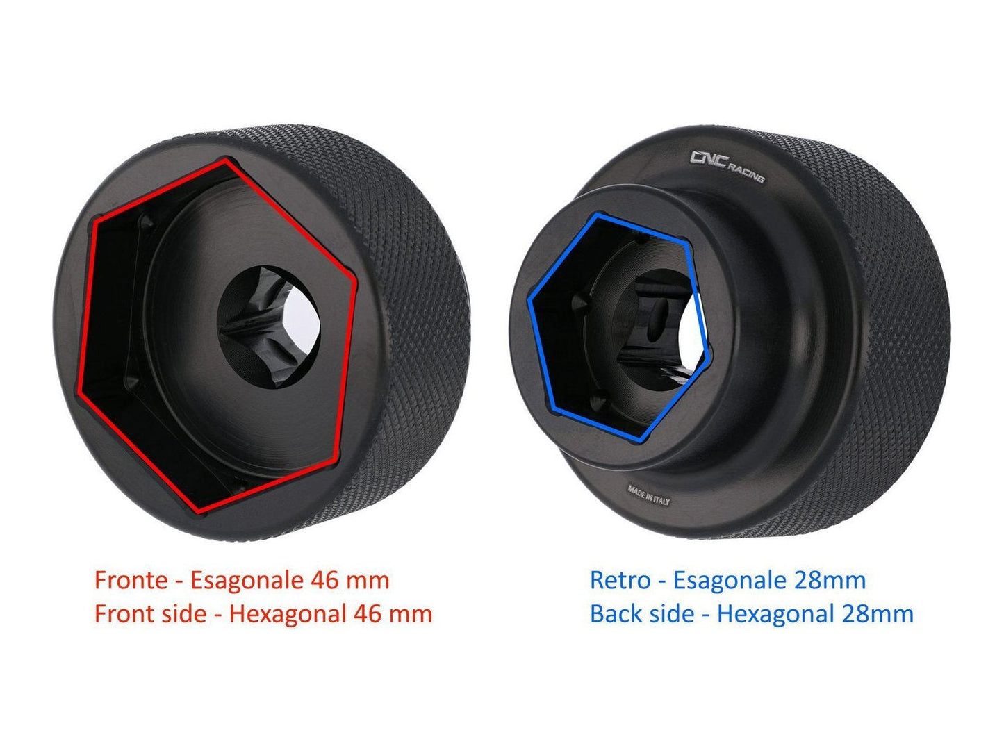 CHD03 - CNC RACING Ducati Socket Drive Tool (for front / rear wheel nuts) – Accessories in the Motodeal Motorcycle Aftermarket Accessories and Parts Online Shop