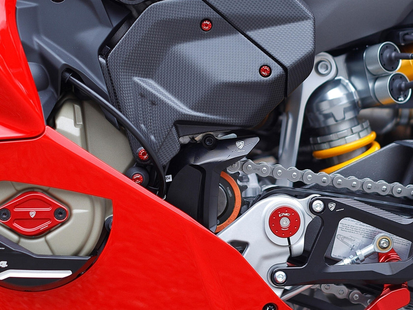 CNC RACING CP178 Ducati Panigale / Streetfighter V4 (2025+) Front Sprocket Cover – Accessories in the Motodeal Motorcycle Aftermarket Accessories and Parts Online Shop