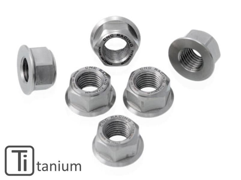 DA384X - CNC RACING Ducati Titanium Rear Sprocket Flange Nuts set (M10x1.0) – Accessories in the Motodeal Motorcycle Aftermarket Accessories and Parts Online Shop