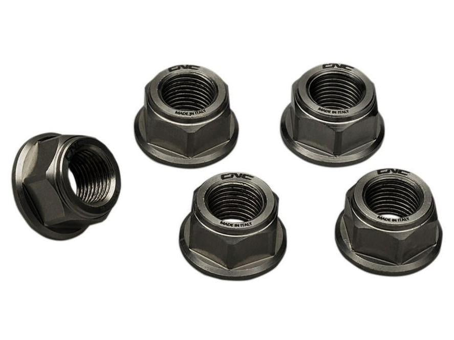 DA385X - CNC RACING MV Agusta Titanium Rear Sprocket Flange Nuts set (M8x1.25) – Accessories in the Motodeal Motorcycle Aftermarket Accessories and Parts Online Shop