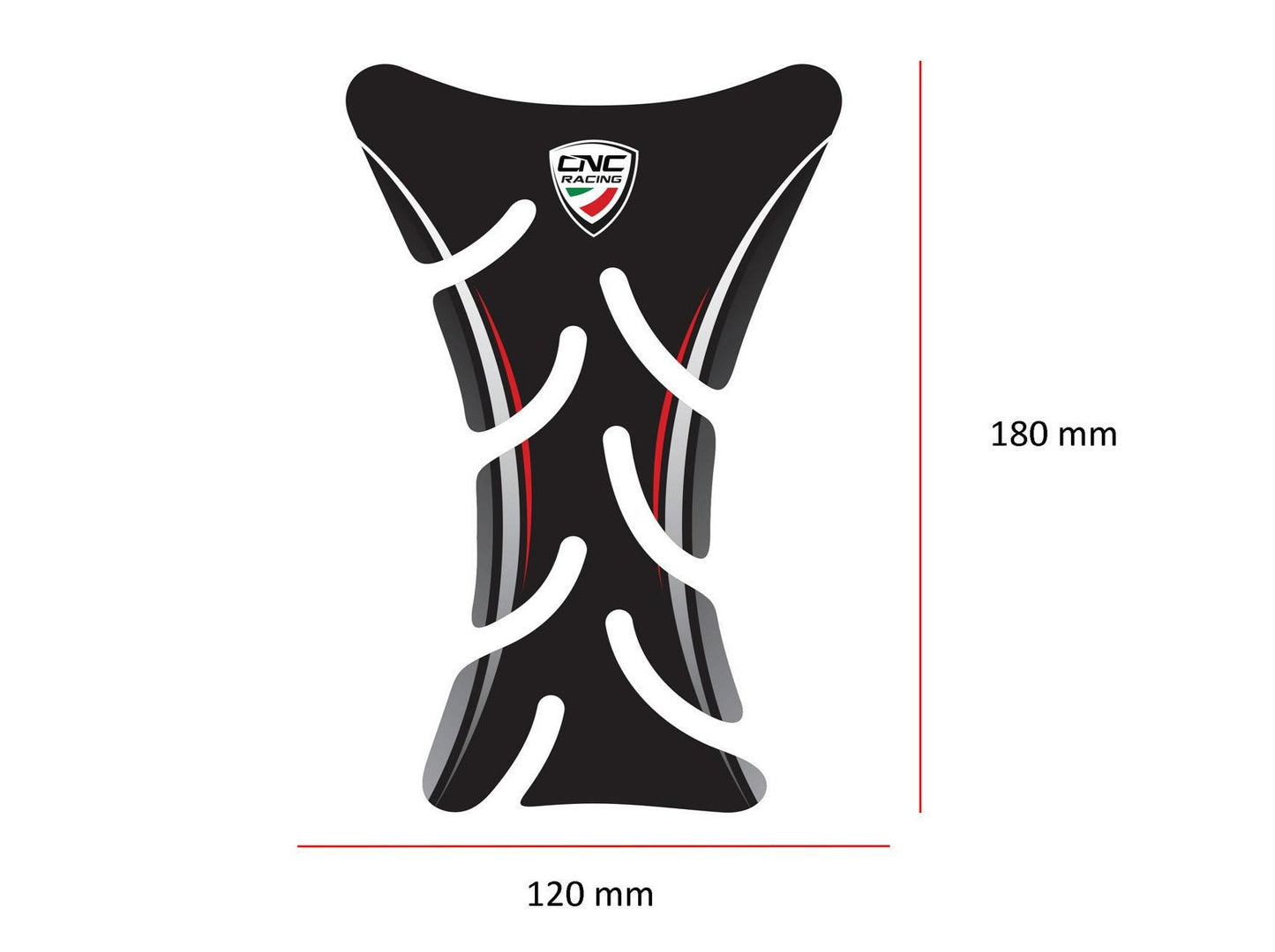 FP002 - CNC RACING Ducati Monster / Superbike Fuel Tank Pad – Accessories in the Motodeal Motorcycle Aftermarket Accessories and Parts Online Shop