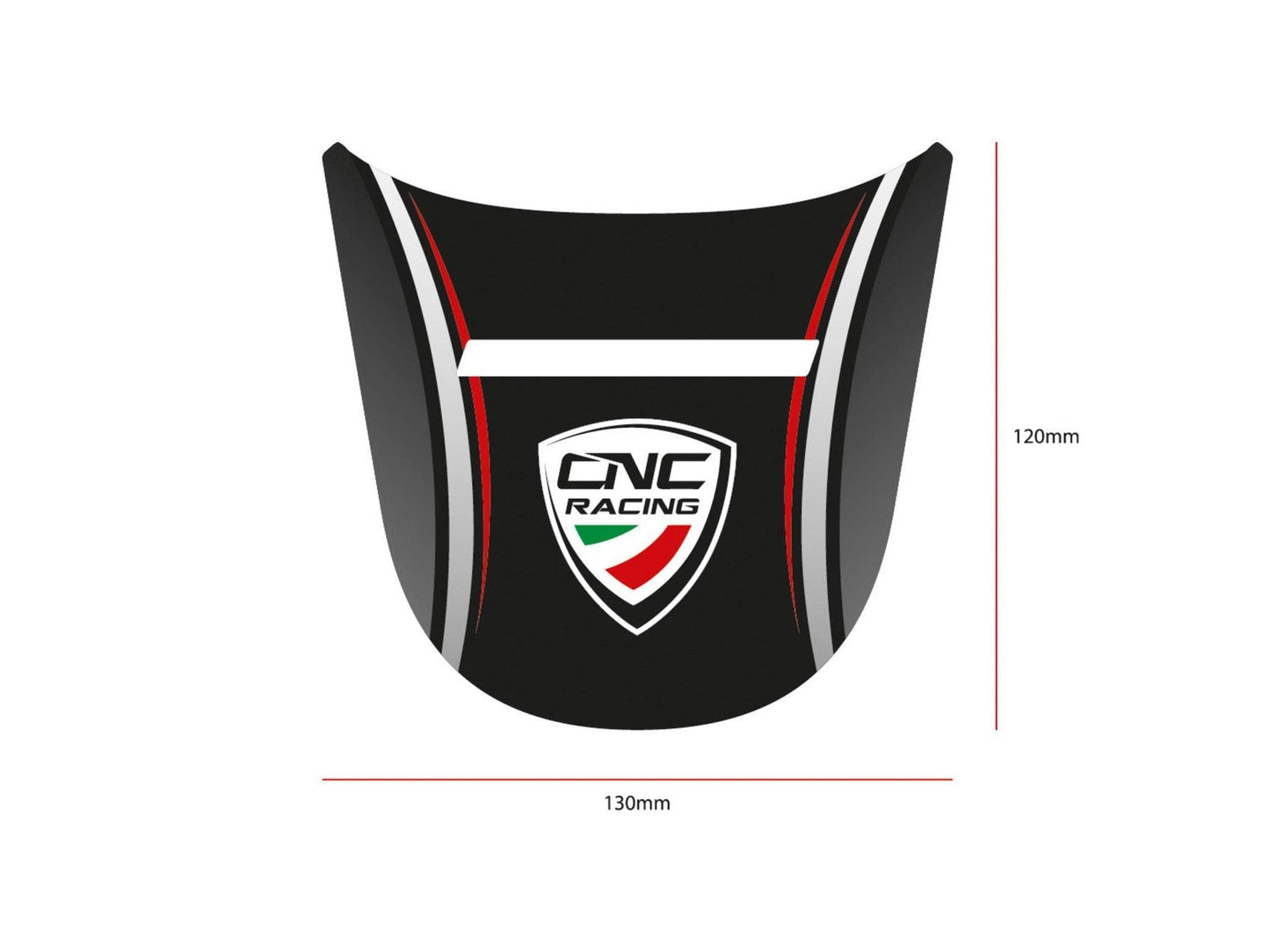 FP010 - CNC RACING Ducati Multistrada V4 (2021+) Fuel Tank Pad – Accessories in the Motodeal Motorcycle Aftermarket Accessories and Parts Online Shop