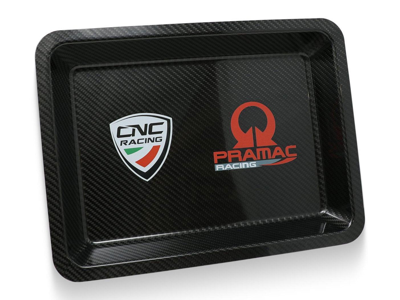 CNC RACING GA011PR Carbon Tool Tray (Pramac edition) – Accessories in the Motodeal Motorcycle Aftermarket Accessories and Parts Online Shop