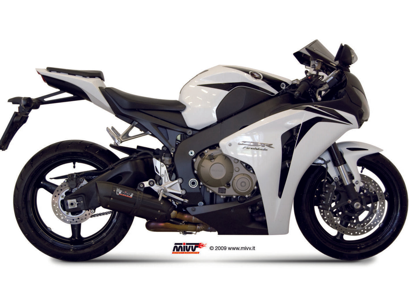 MIVV H.039 HONDA CBR 1000 RR ( 2008 - 13 ) Slip On (Kat) Exhaust "Suono" (black; approved) – Accessories in the 2WheelsHero Motorcycle Aftermarket Accessories and Parts Online Shop