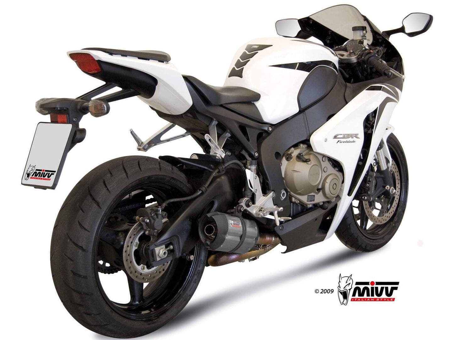 MIVV H.039 HONDA CBR 1000 RR ( 2008 - 13 ) Slip On (Kat) Exhaust "Suono" (stainless steel; approved) – Accessories in the 2WheelsHero Motorcycle Aftermarket Accessories and Parts Online Shop