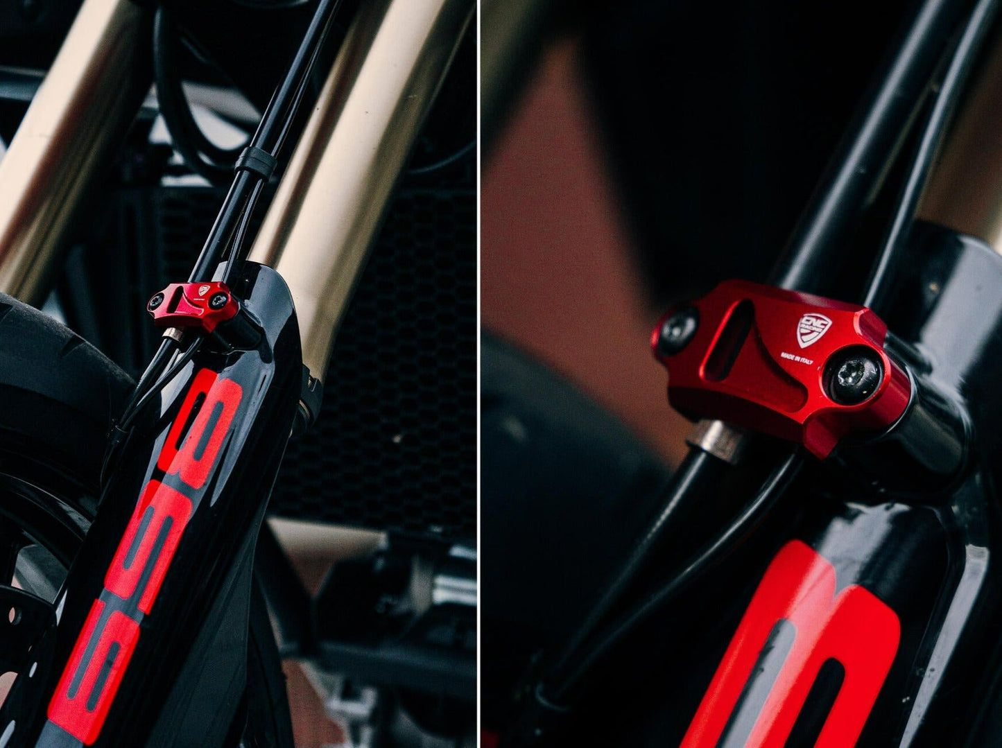 IFC20 - CNC RACING Ducati Hypermotard 698 Mono (2024+) Brake Lines Cover – Accessories in the Motodeal Motorcycle Aftermarket Accessories and Parts Online Shop