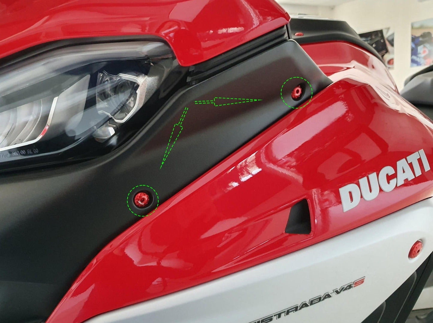 KV336 - CNC RACING Ducati Multistrada V4 Pikes Peak (2022+) Air Conveyor Cover Screws – Accessories in the Motodeal Motorcycle Aftermarket Accessories and Parts Online Shop