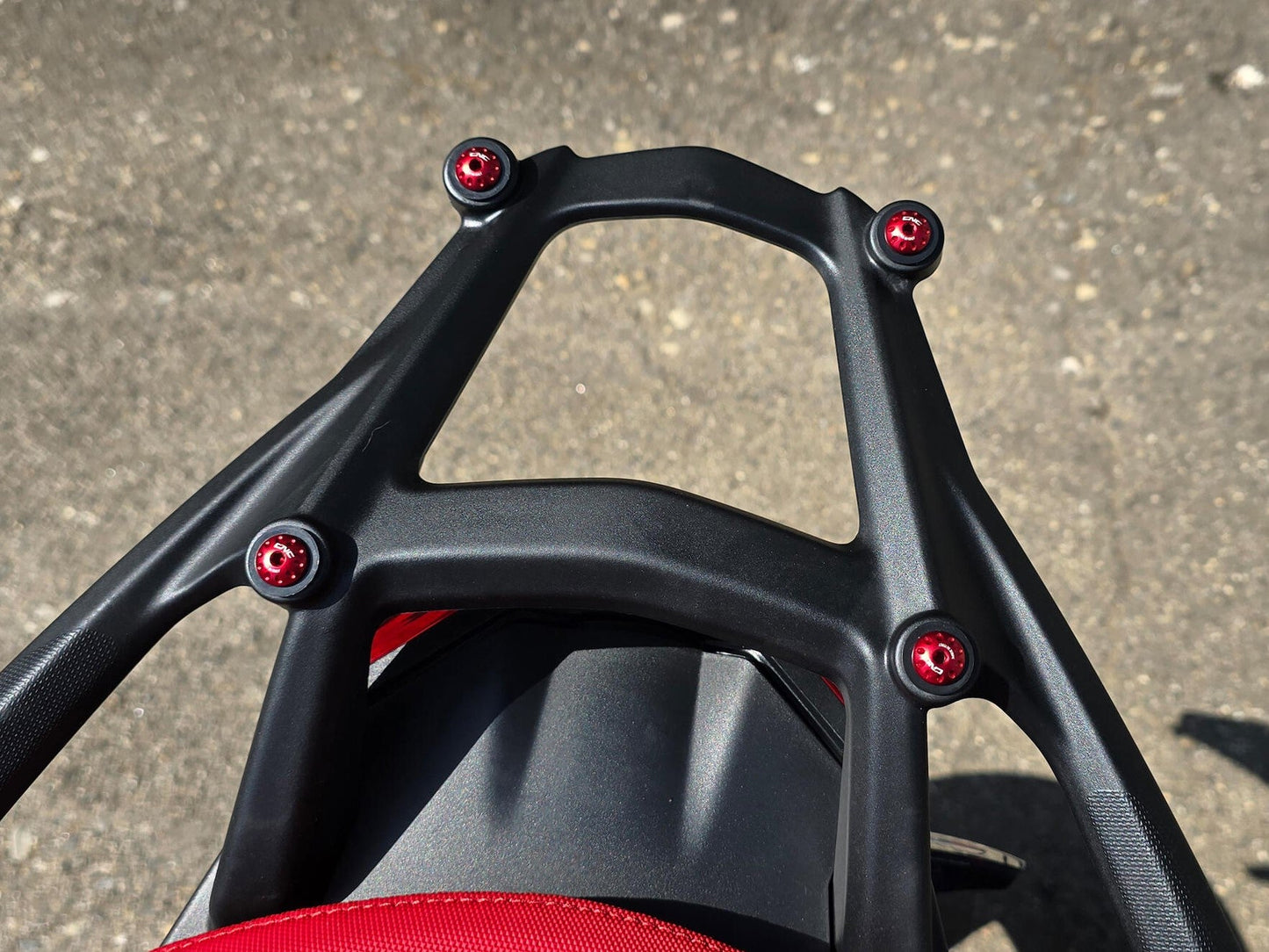 KV483 - CNC RACING Ducati Multistrada V4 (2021+) Rear Handle Screws – Accessories in the Motodeal Motorcycle Aftermarket Accessories and Parts Online Shop