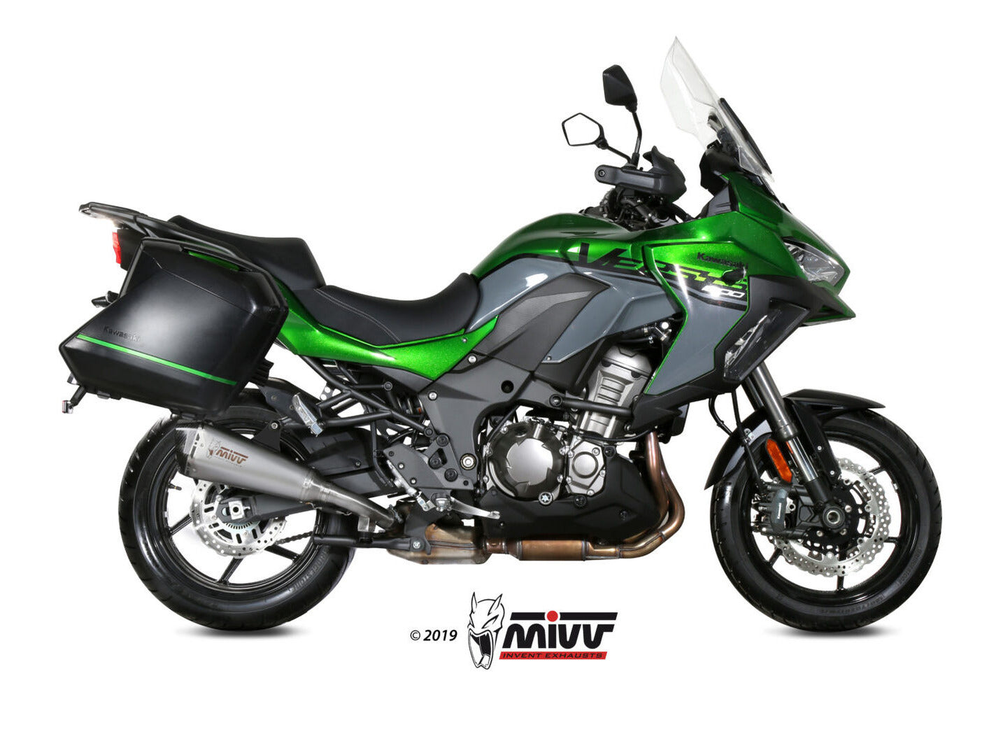 MIVV K.049 KAWASAKI VERSYS 1000 ( 2019+ ) Slip-on Exhaust "Delta Race" (stainless steel; approved) – Accessories in the 2WheelsHero Motorcycle Aftermarket Accessories and Parts Online Shop