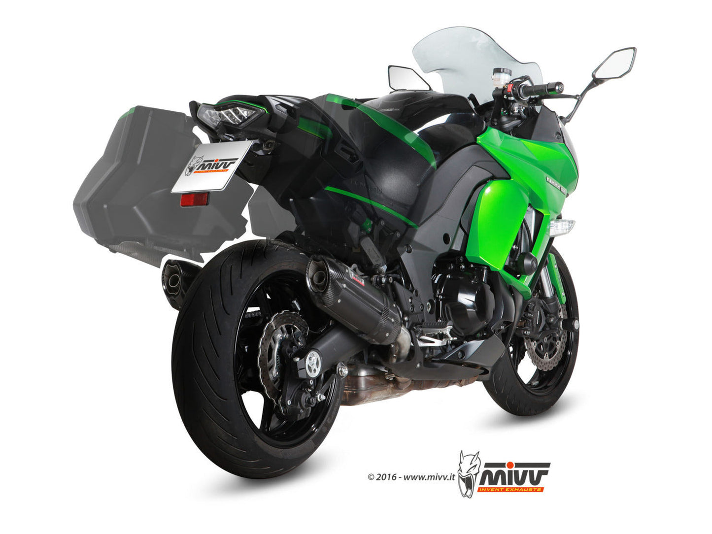 MIVV K.043 KAWASAKI Z 1000 SX / NINJA 1000 SX ( 2014 / 19 ) Dual Slip On Exhaust "Suono" (black; approved) – Accessories in the 2WheelsHero Motorcycle Aftermarket Accessories and Parts Online Shop