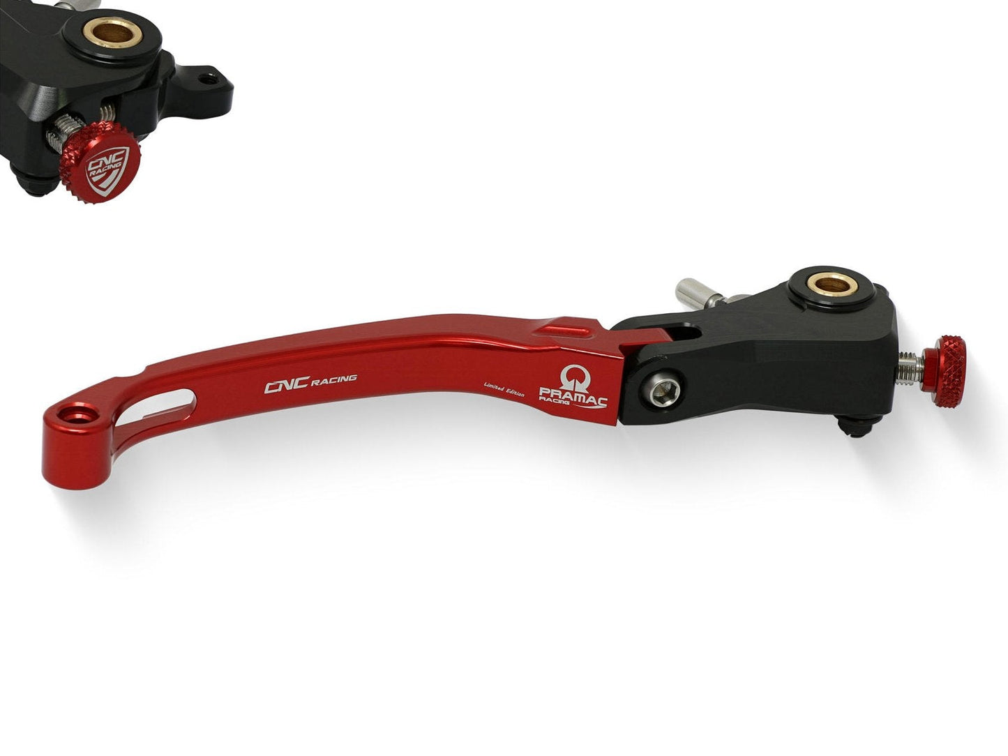 LBR20PR - CNC RACING Aprilia Folding Brake Lever (Pramac Racing Limited Edition) – Accessories in the Motodeal Motorcycle Aftermarket Accessories and Parts Online Shop