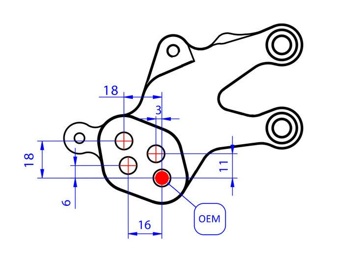 PE411PR - CNC RACING Ducati Streetfighter V2 (2022+) Adjustable Rearset (Pramac Racing Limited Edition) – Accessories in the Motodeal Motorcycle Aftermarket Accessories and Parts Online Shop