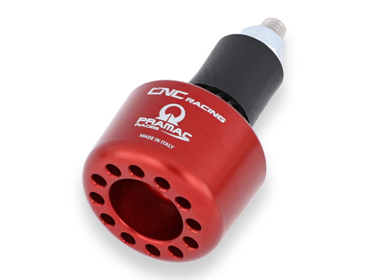 PL001PR - CNC RACING Universal Handlebar Cap (left side; Pramac Racing edition) – Accessories in the Motodeal Motorcycle Aftermarket Accessories and Parts Online Shop