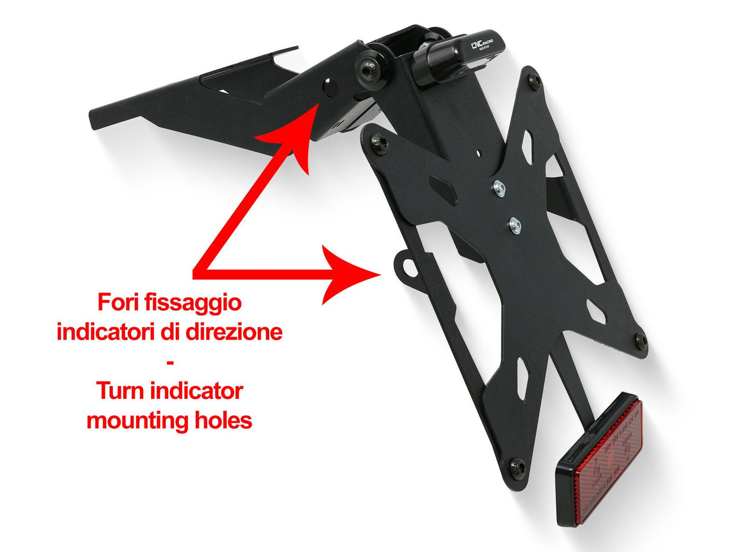 PT151 - CNC RACING Ducati Hypermotard 950 Adjustable LED License Plate – Accessories in the Motodeal Motorcycle Aftermarket Accessories and Parts Online Shop