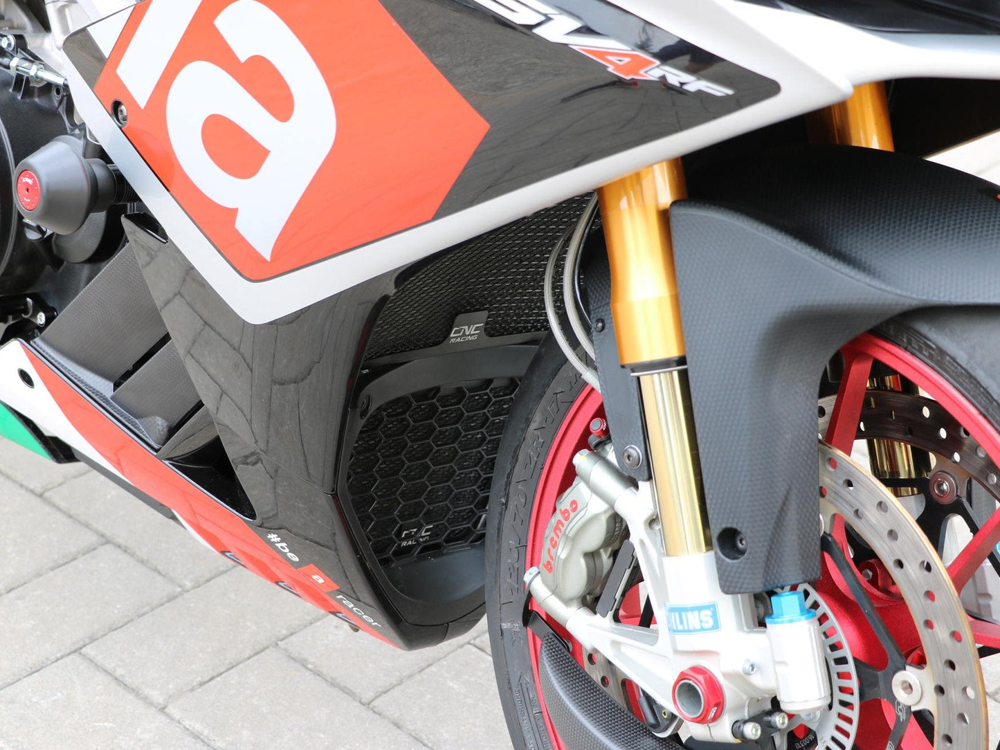RA001 - CNC RACING Aprilia RSV4 / Tuono Radiator Guard – Accessories in the Motodeal Motorcycle Aftermarket Accessories and Parts Online Shop