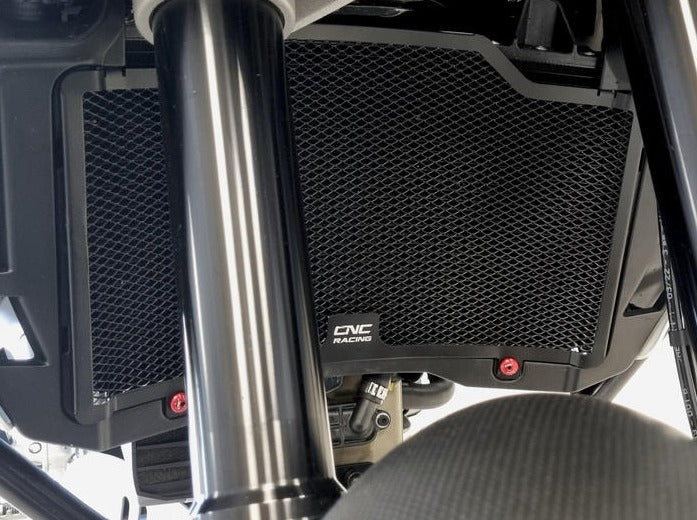 RA072 - CNC RACING Ducati DesertX (2022+) Radiator Guard – Accessories in the Motodeal Motorcycle Aftermarket Accessories and Parts Online Shop