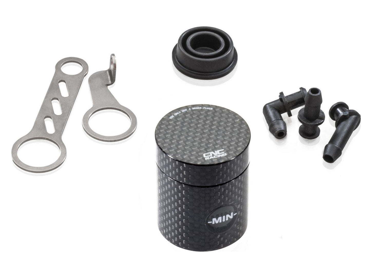 SE800 - CNC RACING Universal 12 ml Carbon Rear Brake / Clutch Fluid Tank – Accessories in the Motodeal Motorcycle Aftermarket Accessories and Parts Online Shop