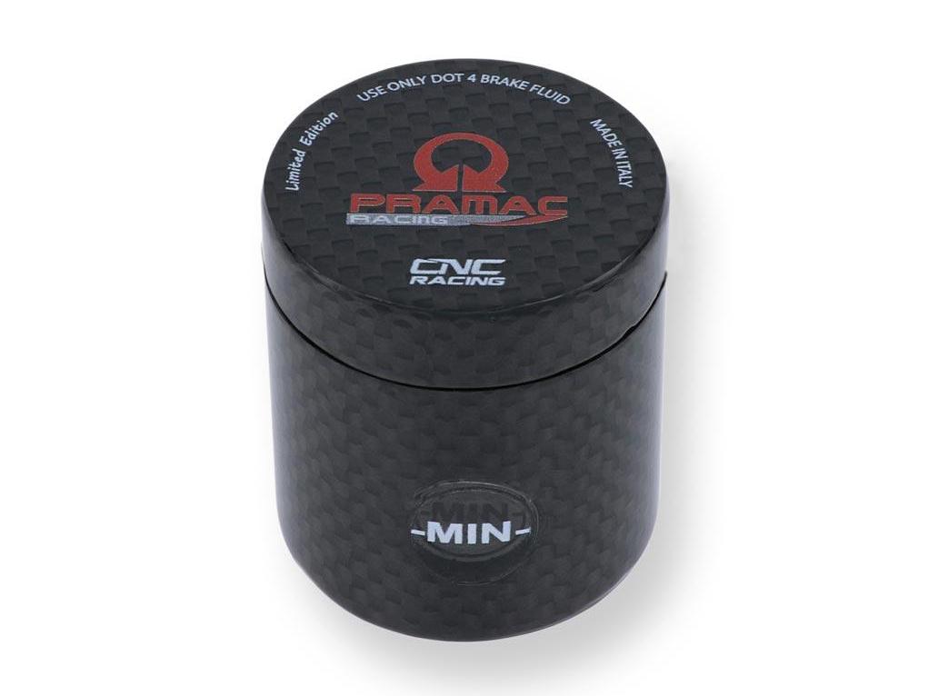 SE800PR - CNC RACING Universal 12 ml Carbon Rear Brake Fluid Tank (Pramac Racing Limited Edition) – Accessories in the Motodeal Motorcycle Aftermarket Accessories and Parts Online Shop
