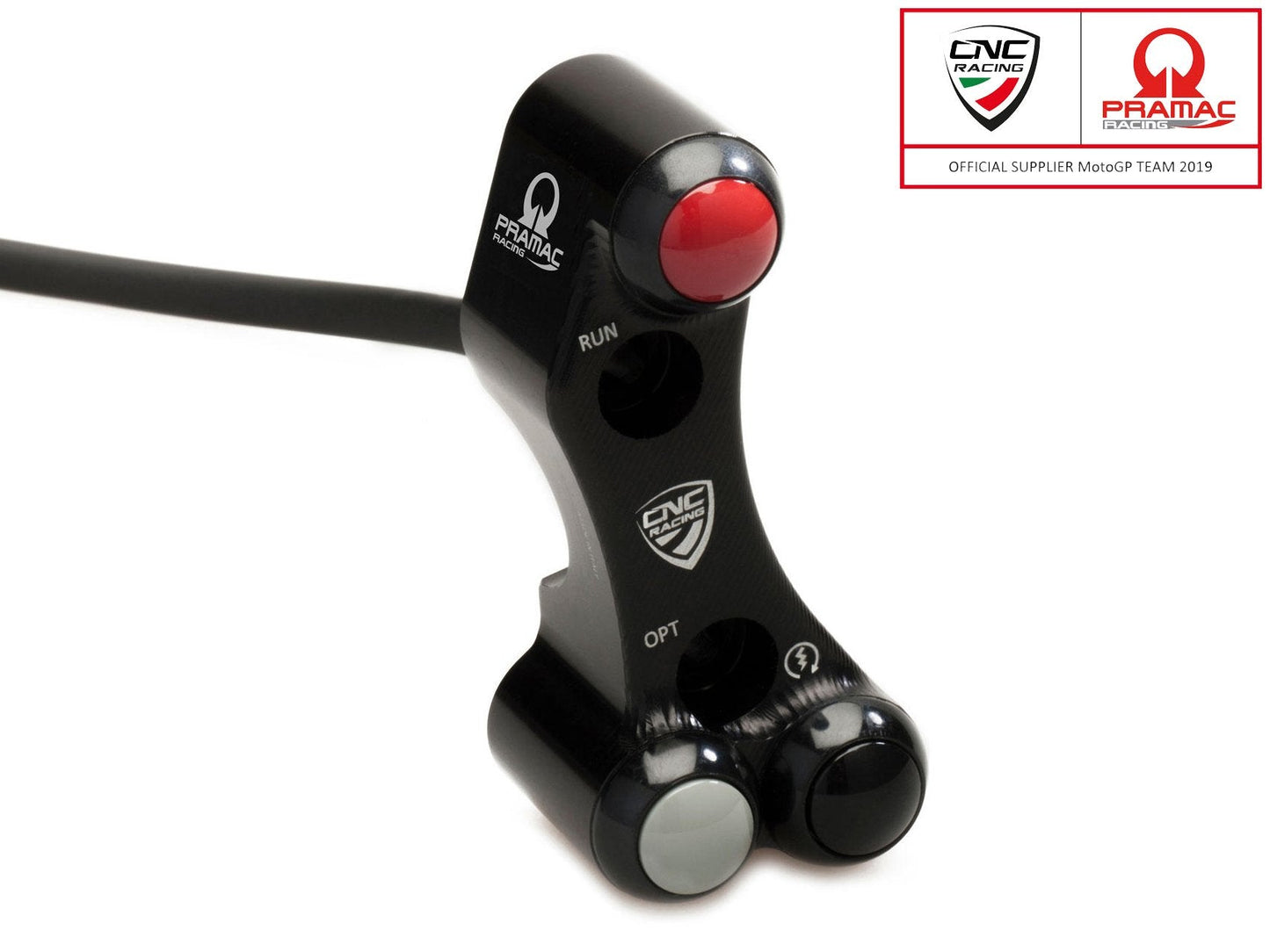 SWD09PR - CNC RACING Ducati Superbike 1098/1198/848 Right Handlebar Switch (for OEM and RCS Brembo; Pramac edition) – Accessories in the Motodeal Motorcycle Aftermarket Accessories and Parts Online Shop