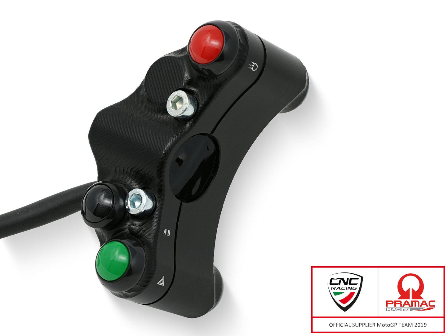SWD13PR - CNC RACING Ducati Panigale V4 / Streetfighter V4 (18/24) 8 Buttons Left Handlebar Switch (street; Pramac edition) – Accessories in the Motodeal Motorcycle Aftermarket Accessories and Parts Online Shop