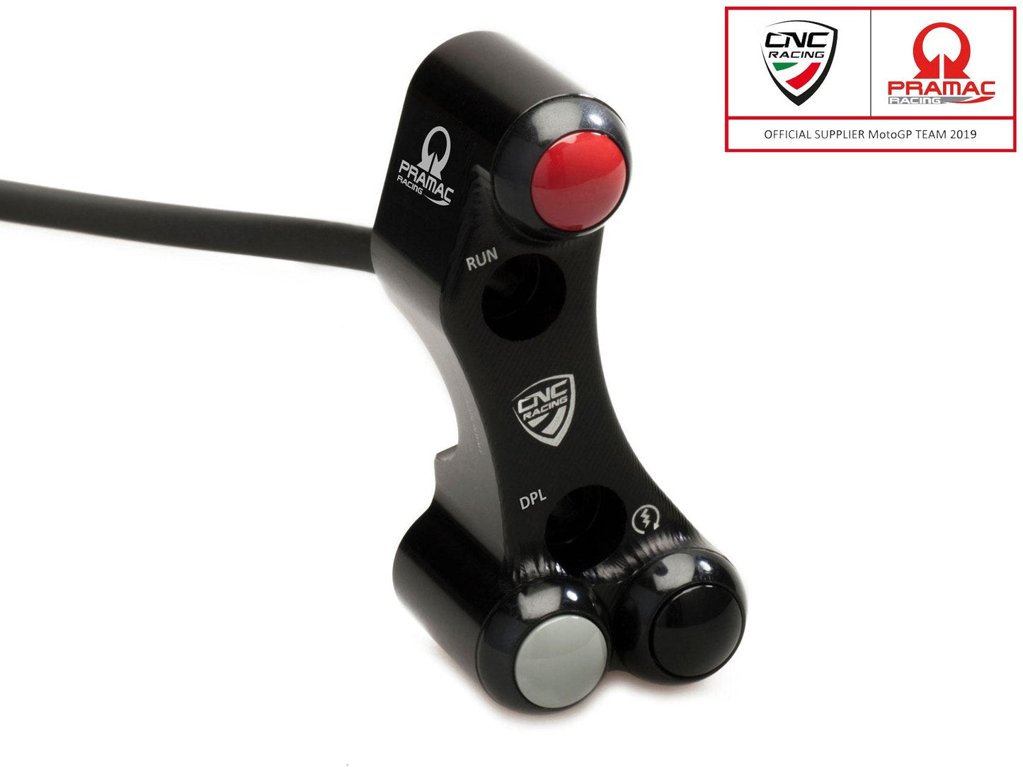 SWD14PR - CNC RACING Ducati Panigale V4 (18/24) Right Handlebar Switch (for OEM & RCS Brembo; Pramac edition) – Accessories in the Motodeal Motorcycle Aftermarket Accessories and Parts Online Shop