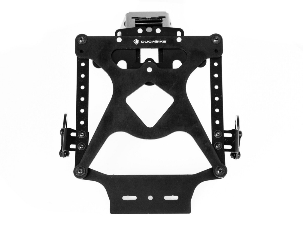 PRT13 - DUCABIKE Ducati Hypermotard 950 Adjustable License Plate Holder – Accessories in the Motodeal Motorcycle Aftermarket Accessories and Parts Online Shop