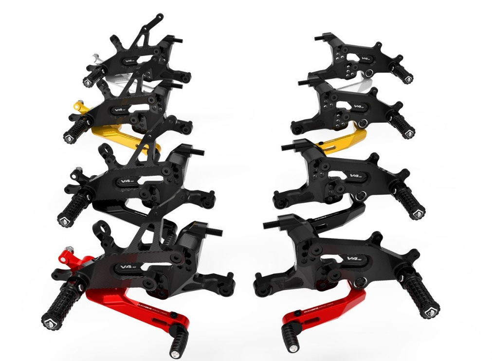 PRSFV401 - DUCABIKE Ducati Streetfighter V4 (2020+) Adjustable Rearset – Accessories in the Motodeal Motorcycle Aftermarket Accessories and Parts Online Shop
