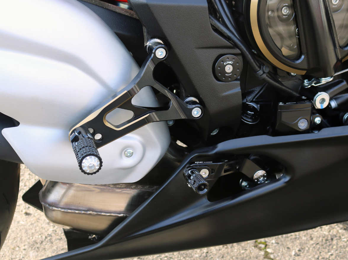 PE227 - CNC RACING MV Agusta F3 / Superveloce Adjustable Rearset – Accessories in the Motodeal Motorcycle Aftermarket Accessories and Parts Online Shop