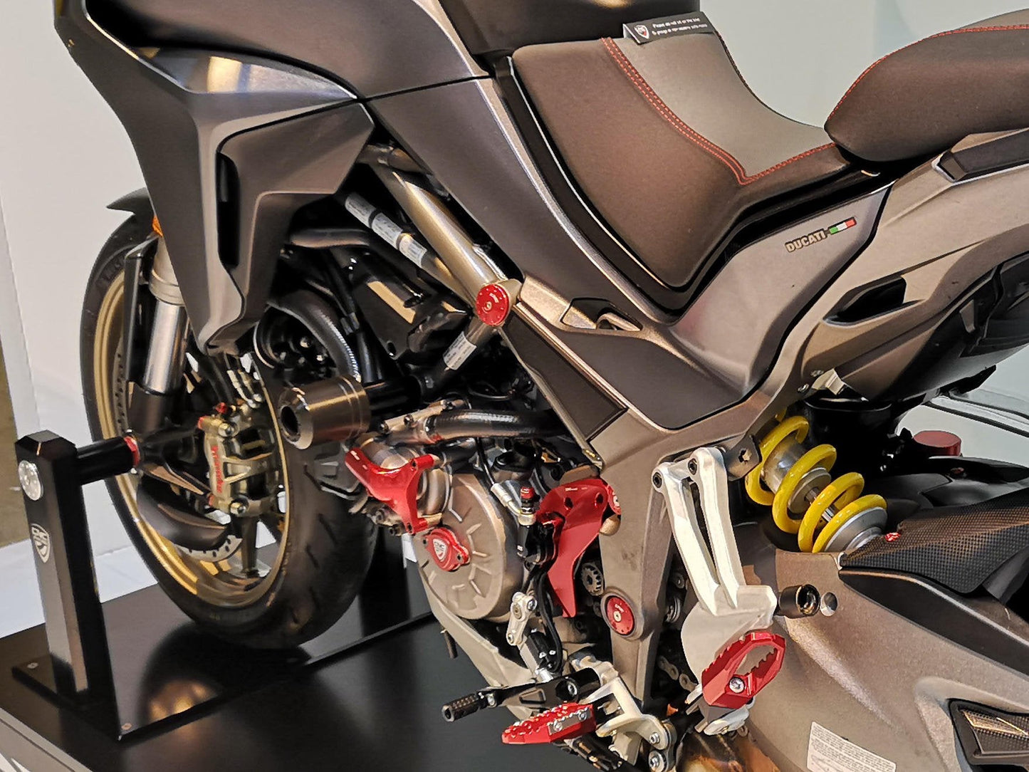TC314 - CNC RACING Ducati Multistrada 1200/1260/950/V2 Frame Crash Protection Sliders – Accessories in the Motodeal Motorcycle Aftermarket Accessories and Parts Online Shop