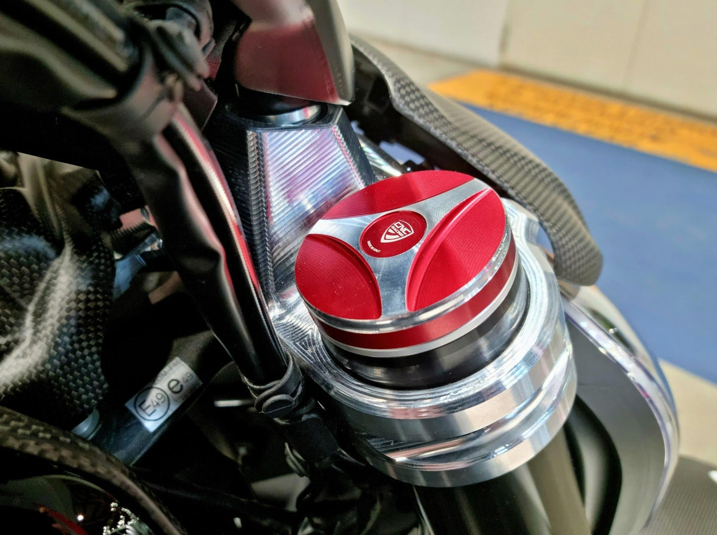 TE202 - CNC RACING Ducati Diavel V4 (2023+) Fork Leg Plug Cover – Accessories in the Motodeal Motorcycle Aftermarket Accessories and Parts Online Shop
