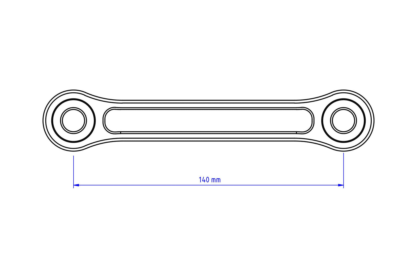 TR100 - CNC RACING Ducati Panigale V4 (20/24) Rear Shock Absorber Tie Rods (lower seat position) – Accessories in the Motodeal Motorcycle Aftermarket Accessories and Parts Online Shop