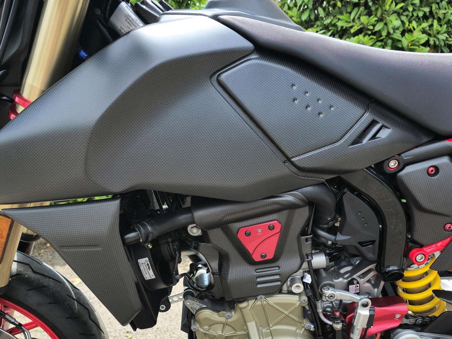PR100 - CNC RACING Ducati Hypermotard 698 Mono (2024+) Engine Cover Protector (left) – Accessories in the Motodeal Motorcycle Aftermarket Accessories and Parts Online Shop