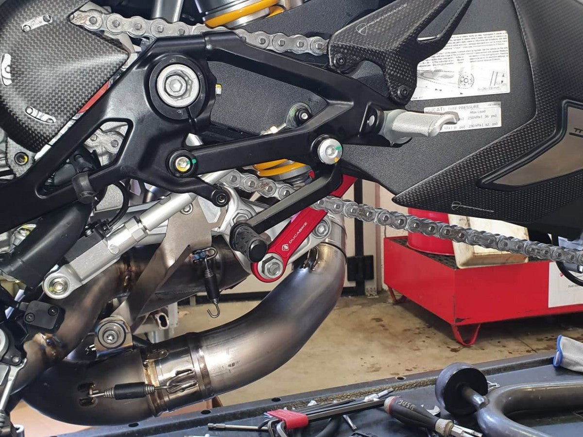 ADR08 - DBK Ducati Panigale V4 / Streetfighter V4 (18/24) Rear Reaction Rods – Accessories in the Motodeal Motorcycle Aftermarket Accessories and Parts Online Shop