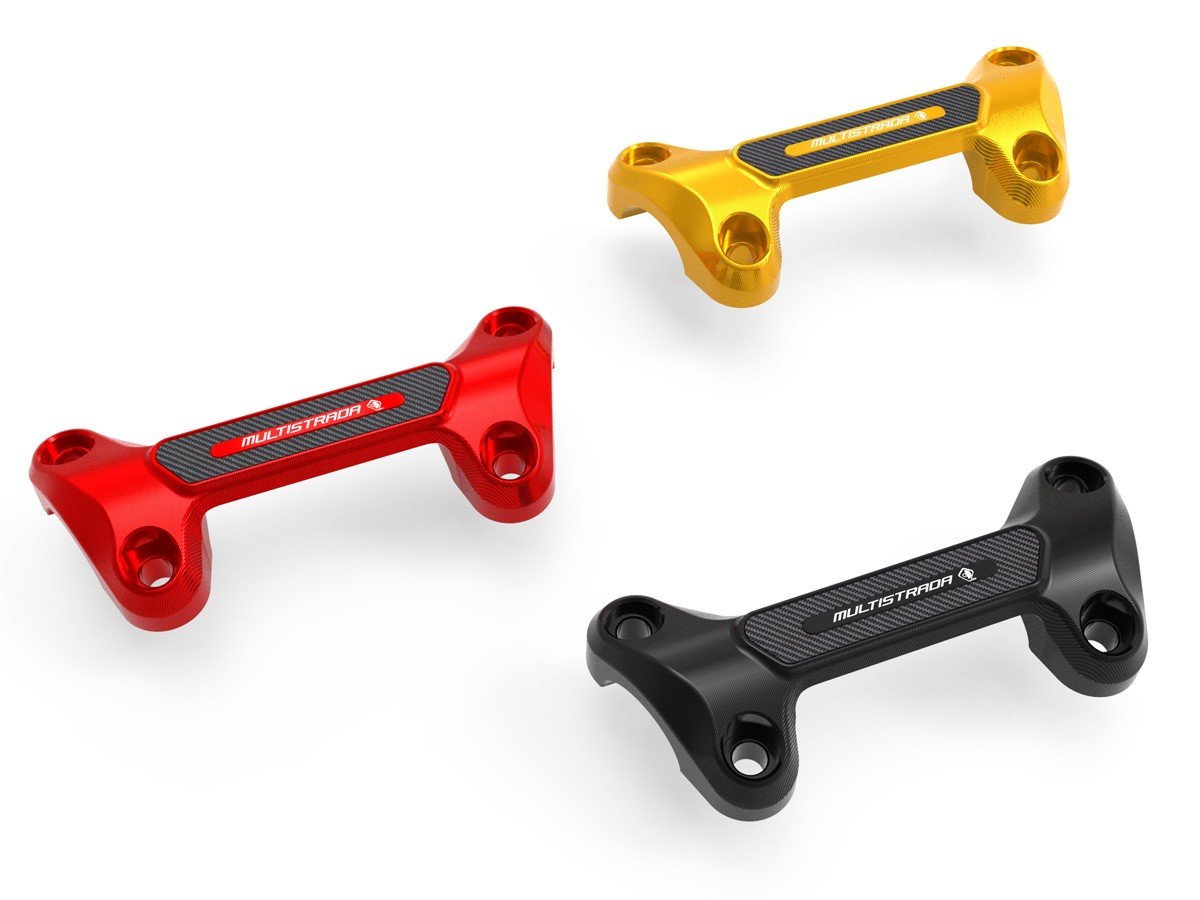 BM15 - DUCABIKE Ducati Multistrada V4 (2021+) Handlebar Clamp – Accessories in the Motodeal Motorcycle Aftermarket Accessories and Parts Online Shop