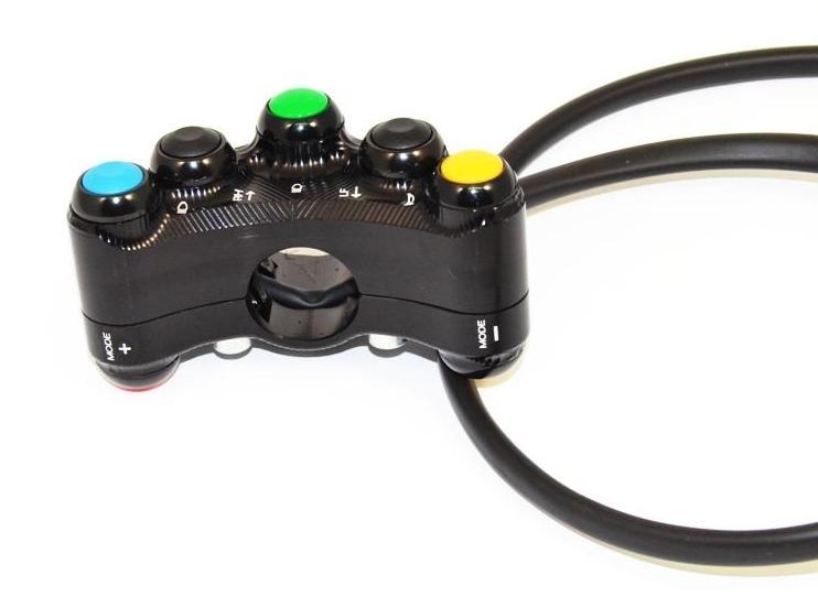 CPPI05 - DUCABIKE Ducati Monster 696/796/1100 7 Buttons Switched Handlebar (street edition) – Accessories in the Motodeal Motorcycle Aftermarket Accessories and Parts Online Shop