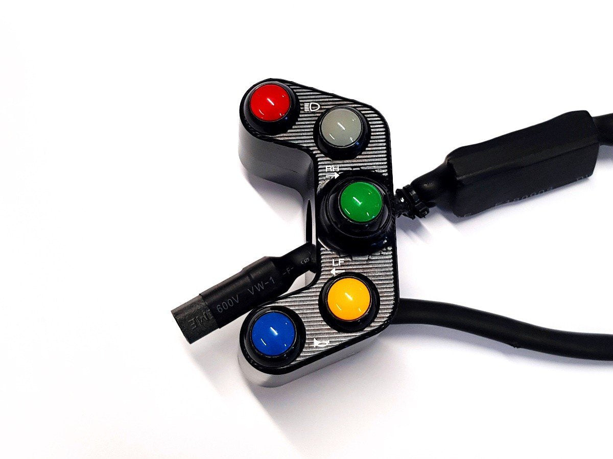 CPPI11 - DUCABIKE Ducati Panigale V4 / Streetfighter V4 (18/24) 8 Buttons Switched Handlebar (street edition) – Accessories in the Motodeal Motorcycle Aftermarket Accessories and Parts Online Shop