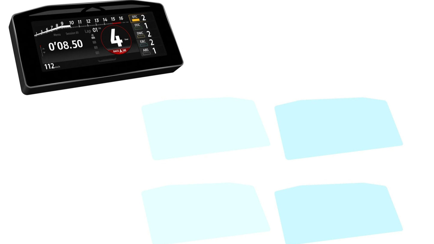 CNC RACING DP017 Ducati Panigale V4 / Streetfighter V4 (2025+) Dashboard Screen Protectors – Accessories in the Motodeal Motorcycle Aftermarket Accessories and Parts Online Shop