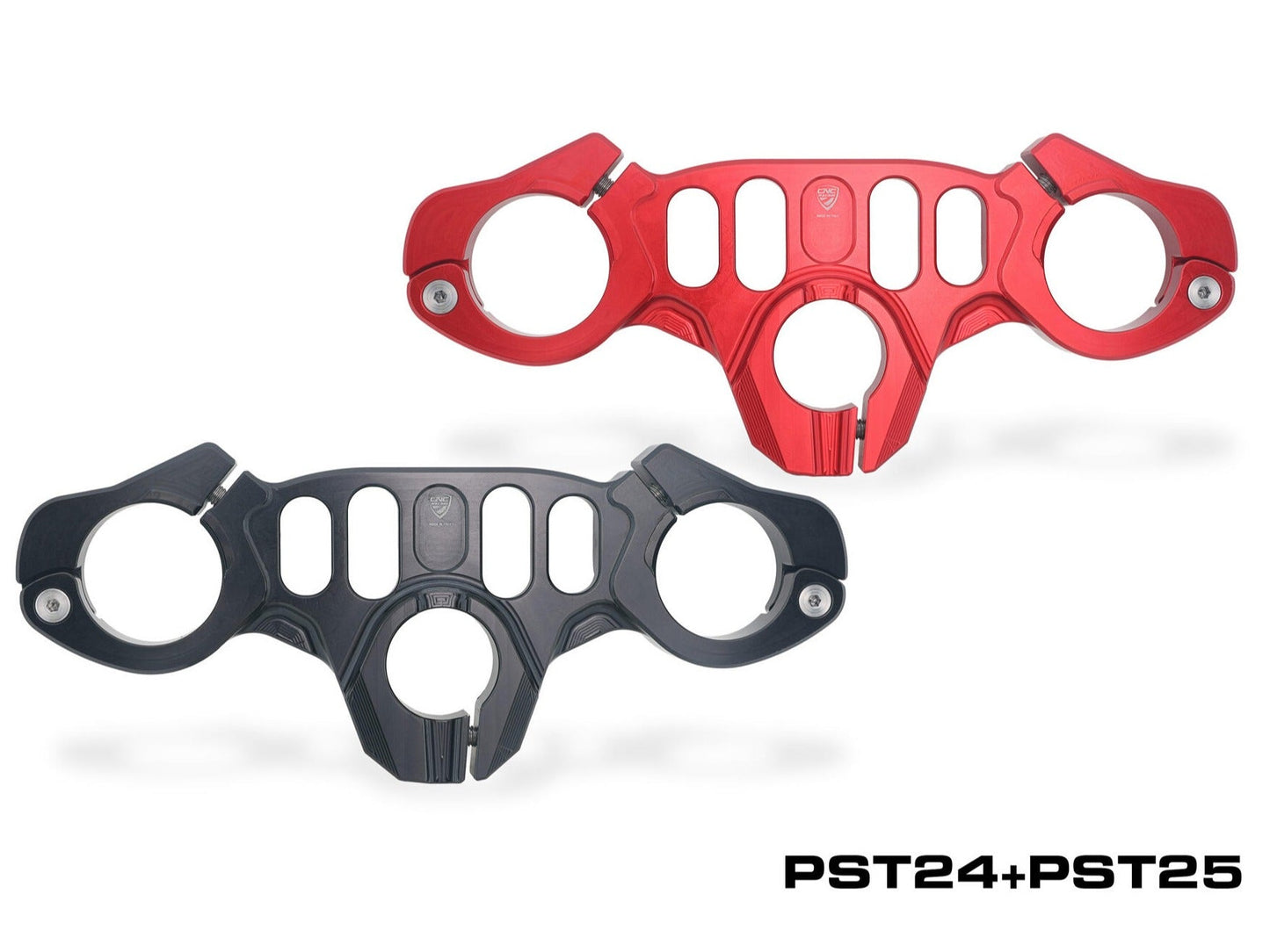 PST25 - CNC RACING Ducati Panigale V2 (2025+) Top Yoke Clamps Kit (for CNC RACING triple clamps) – Accessories in the Motodeal Motorcycle Aftermarket Accessories and Parts Online Shop