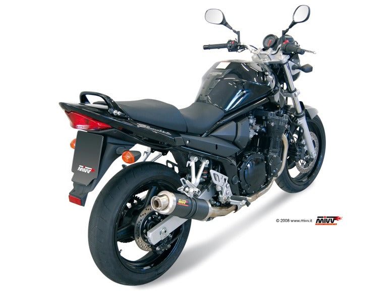 MIVV S.017 SUZUKI GSF 650 Bandit ( 2005 - 06 ) Slip-on Exhaust "GP" (carbon; approved) – Accessories in the 2WheelsHero Motorcycle Aftermarket Accessories and Parts Online Shop