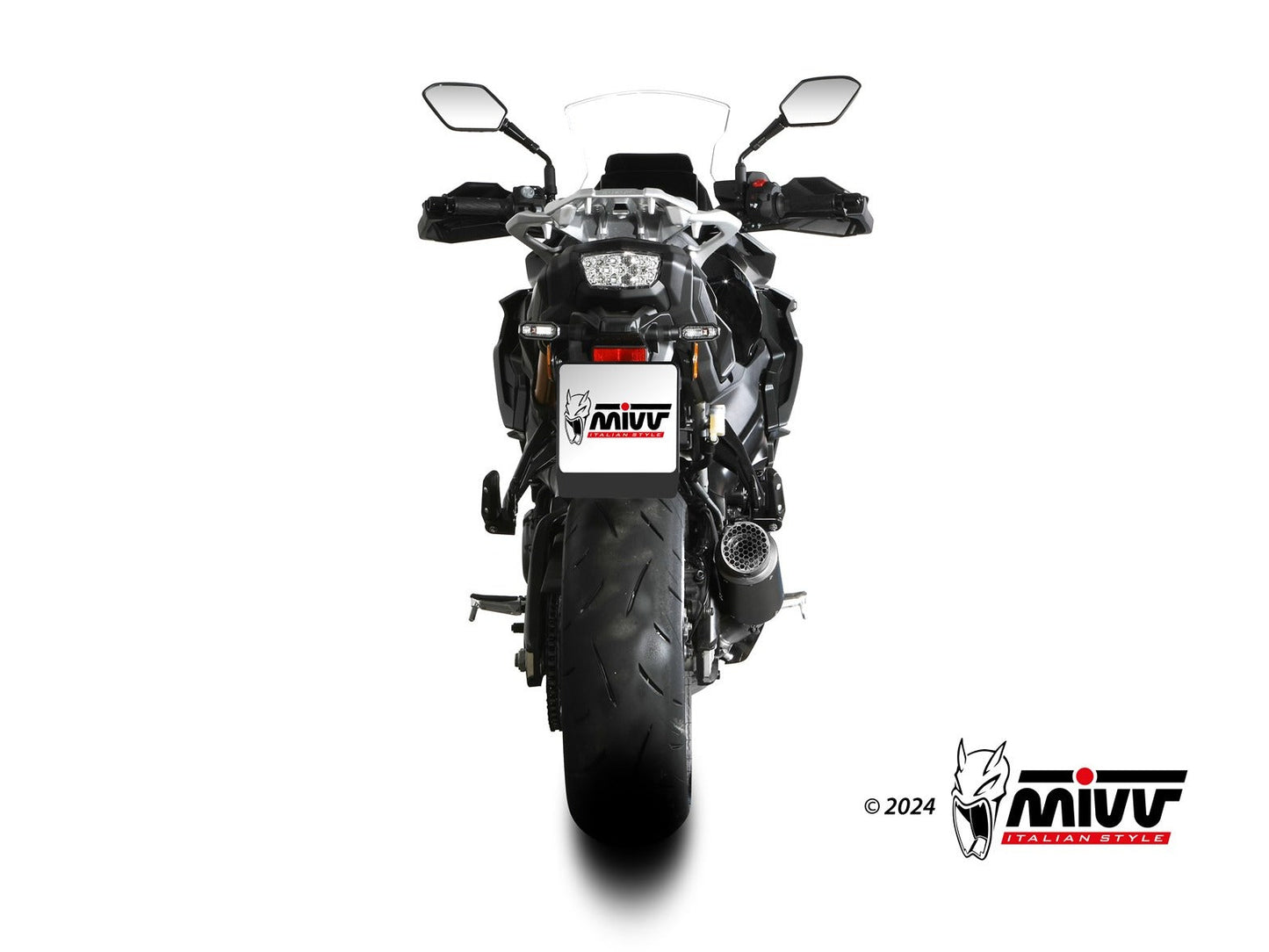 MIVV S.065 SUZUKI GSX-S GX ( 2024+ ) Slip-on Exhaust "GP Pro" (black; approved) – Accessories in the 2WheelsHero Motorcycle Aftermarket Accessories and Parts Online Shop