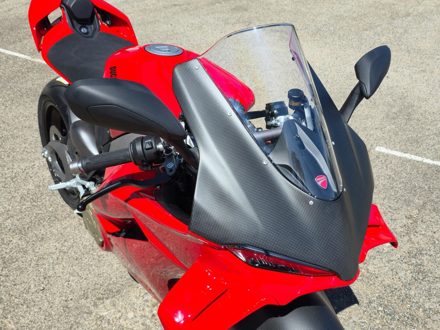 CNC RACING ZA416 Ducati Panigale V4 (2025+) Carbon Front Fairing – Accessories in the Motodeal Motorcycle Aftermarket Accessories and Parts Online Shop