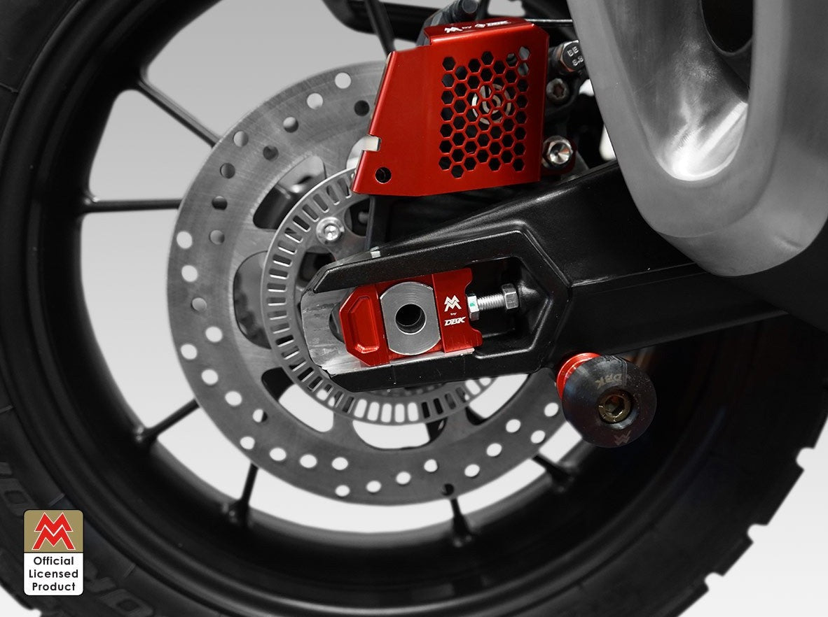 CTC03 - DBK Moto Morini (2022+) Chain Adjusters – Accessories in the Motodeal Motorcycle Aftermarket Accessories and Parts Online Shop