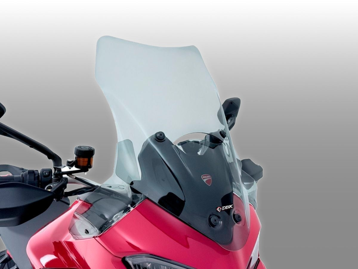DBK DUCABIKE CUP32 Ducati Multistrada V2 (2025+) Wind Screen (touring) – Accessories in the Motodeal Motorcycle Aftermarket Accessories and Parts Online Shop