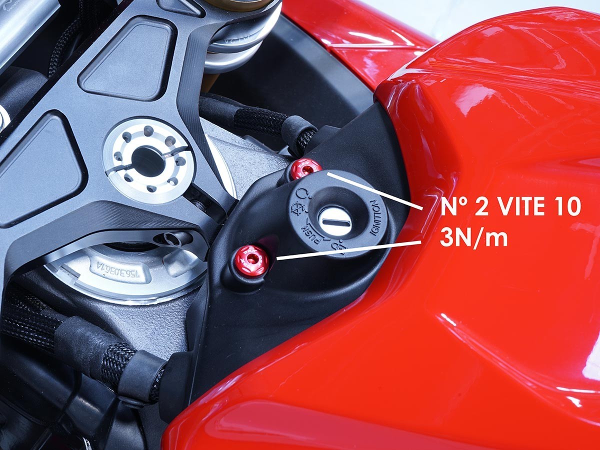 DBK DUCABIKE KVT102 Ducati Panigale V4 Key Cover Screws Kit – Accessories in the Motodeal Motorcycle Aftermarket Accessories and Parts Online Shop