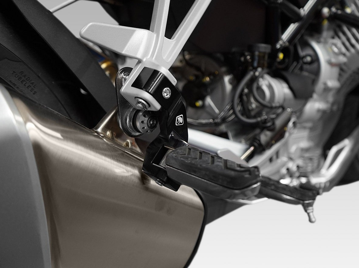 PAP04 - DBK Moto Guzzi V100 Mandello (2022+) Passenger Footpeg Kit – Accessories in the Motodeal Motorcycle Aftermarket Accessories and Parts Online Shop